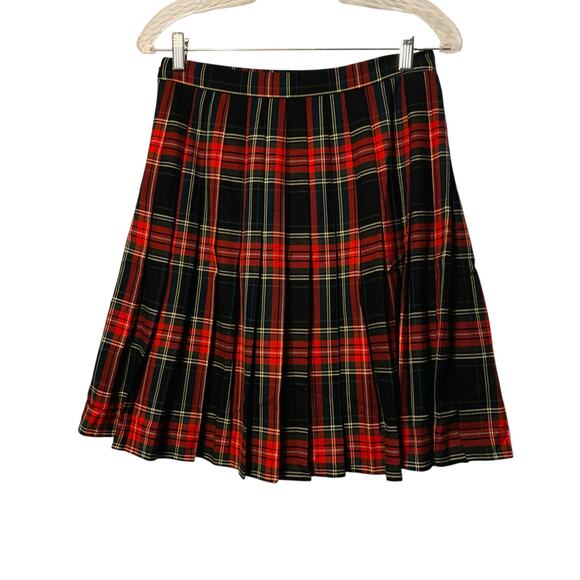 Brooks Brothers  Plaid Tartan Pleated Mini Skirt - Size 4 - Picture 5 of 11